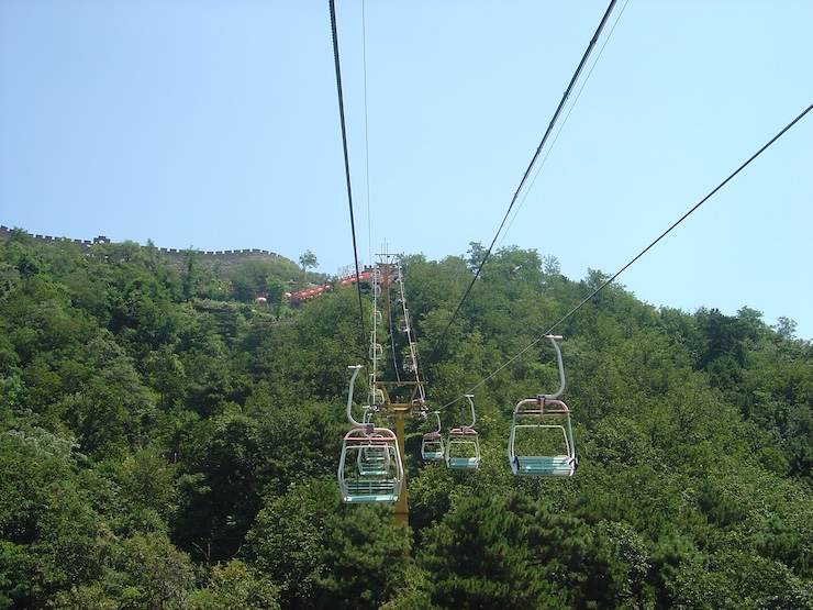 Great Wall of China Mutianyu Chair Lift Great Wall of China Mutianyu Chair Lift