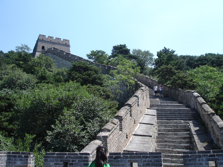 Great Wall of China Mutianyu well restored Great Wall of China Mutianyu Well Restored