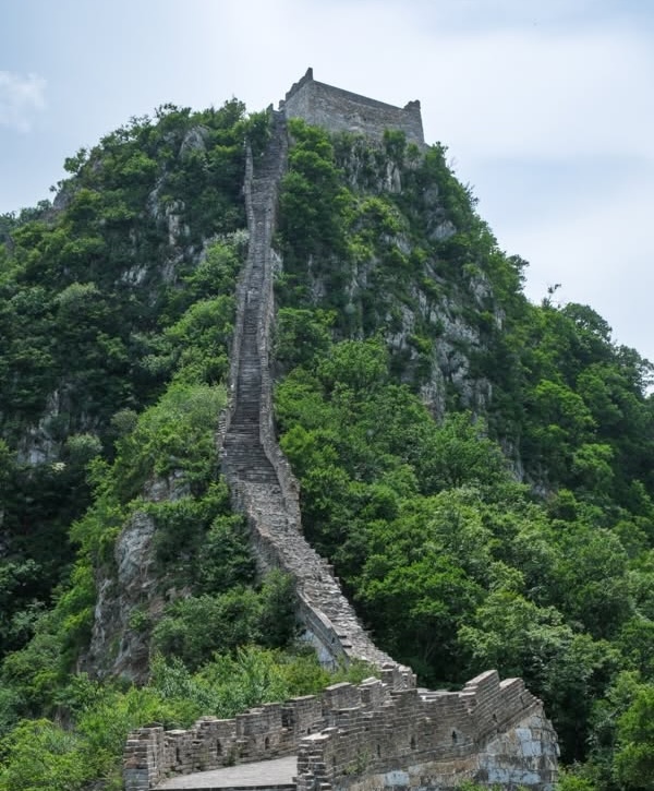 Great Wall of China Jiankou Section, the Wild Wall Great Wall of China Jiankou Steep Section, the Wild Wall