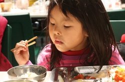 eating at Chinese Stalls