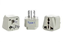 Travel Adapters for China Type 1