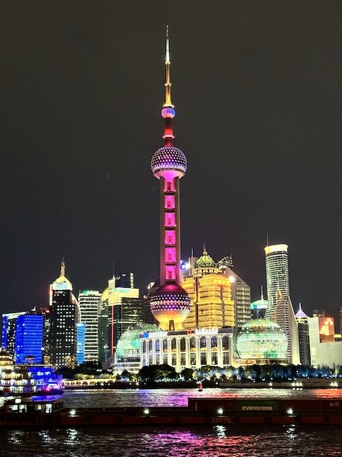 Night Views from the Bund Shanghai