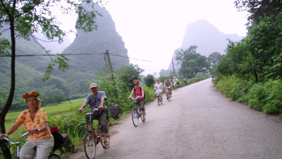 Biking in Yangshuo