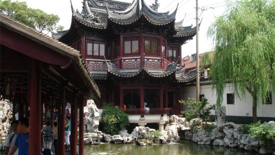 Pavillion at Yuyuan Gardens