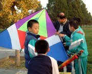Flying Kites at the Temple of Heaven