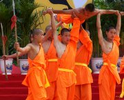 Shaolin performing Kung Fu Show in Beijing