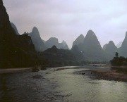 Mountains along the Li River