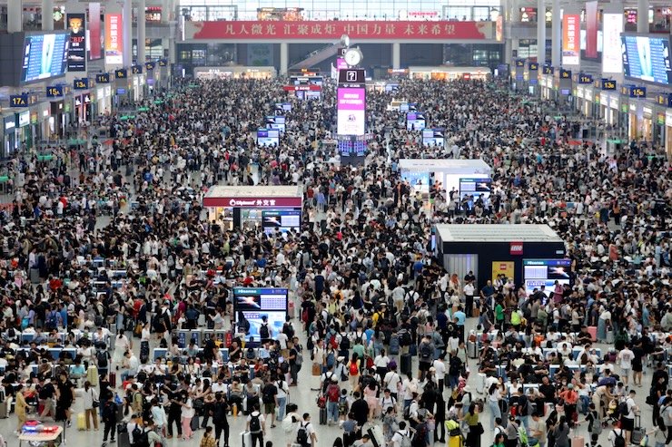 China with Kids: Holiday Traffic and Crowds