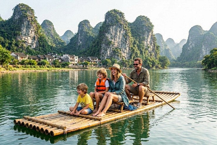 China with Kids: Li River