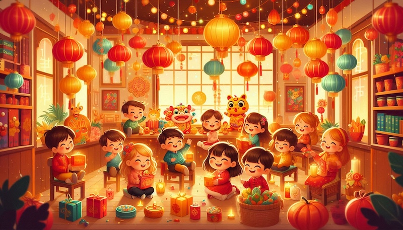 Children learn the Chinese Zodiac Children learn the Chinese Zodiac