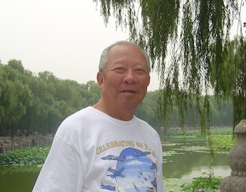 Dad in China