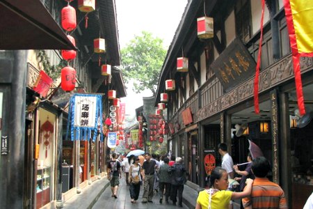 Giant Pandas at Dujiangyan Panda Base