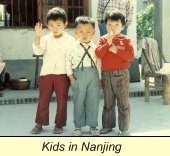 First Trip to China, Chinese children
