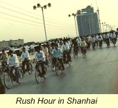 First Trip to China, Shanghai Rush Hour