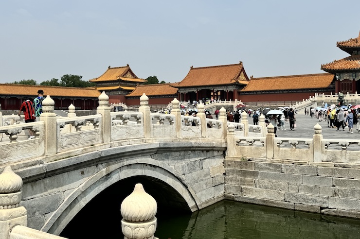 Forbidden City Golden Water Bridges Forbidden City Golden Water Bridges