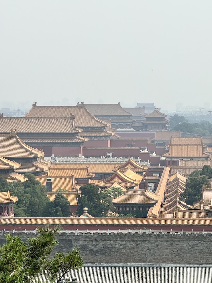 Forbidden City Beijing Jingshan Park Forbidden City Beijing Jingshan Park
