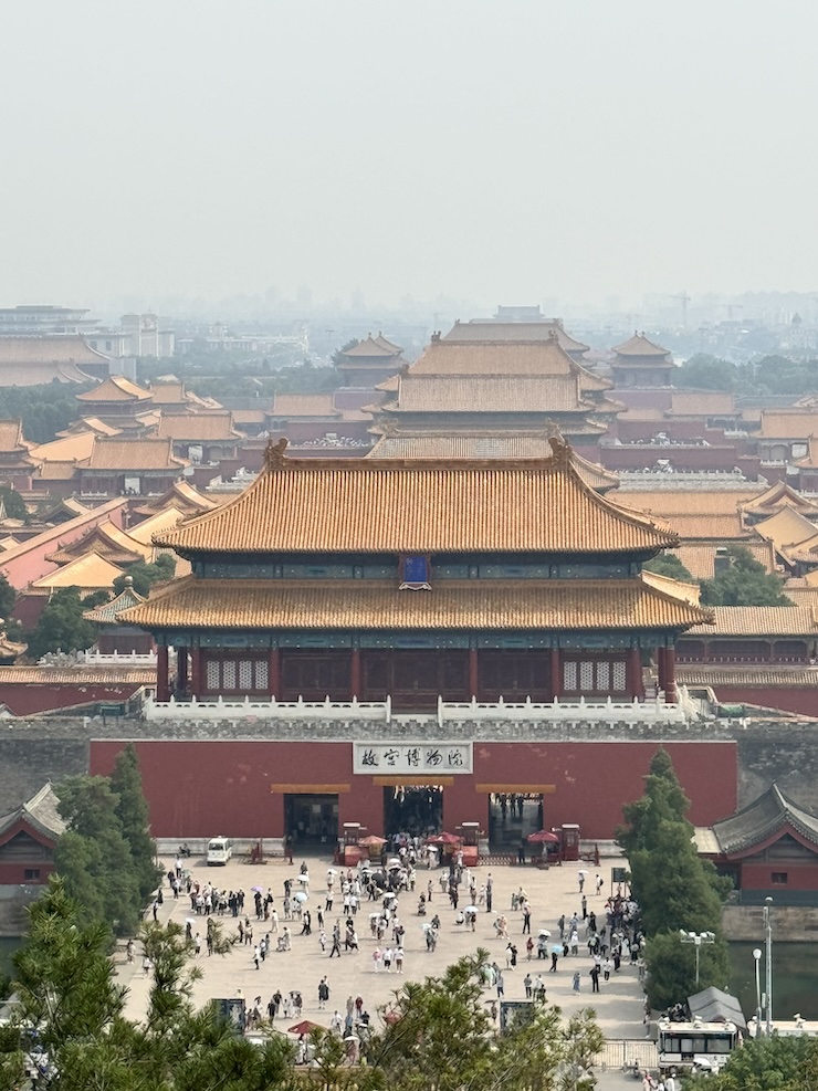 Forbidden City Beijing Jingshan Park Forbidden City Beijing Jingshan Park