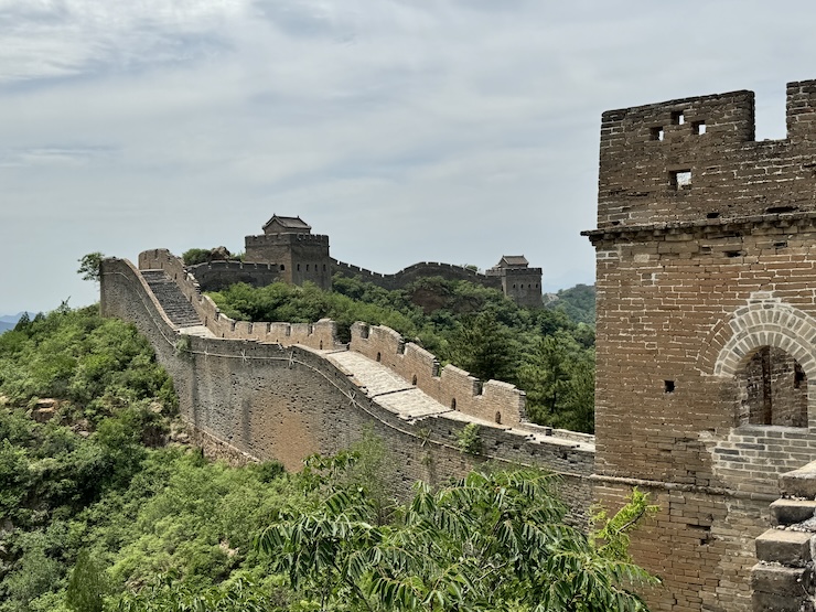 Great Wall of China Jinshanling Section Watchtowers Great Wall of China Jinshanling Section Watchtowers