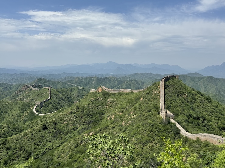 Great Wall of China Jinshanling Houchuankou Pass Great Wall of China Jinshanling Section Houchuankou Pass