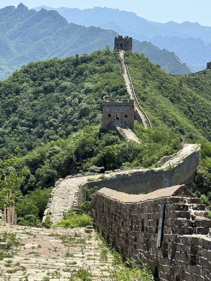 Great Wall of China Jinshanling Section Great Wall of China Jinshanling Section terrain