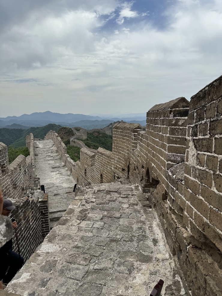Great Wall of China Jinshanling Unrestored Section Great Wall of China Jinshanling Unrestored Section