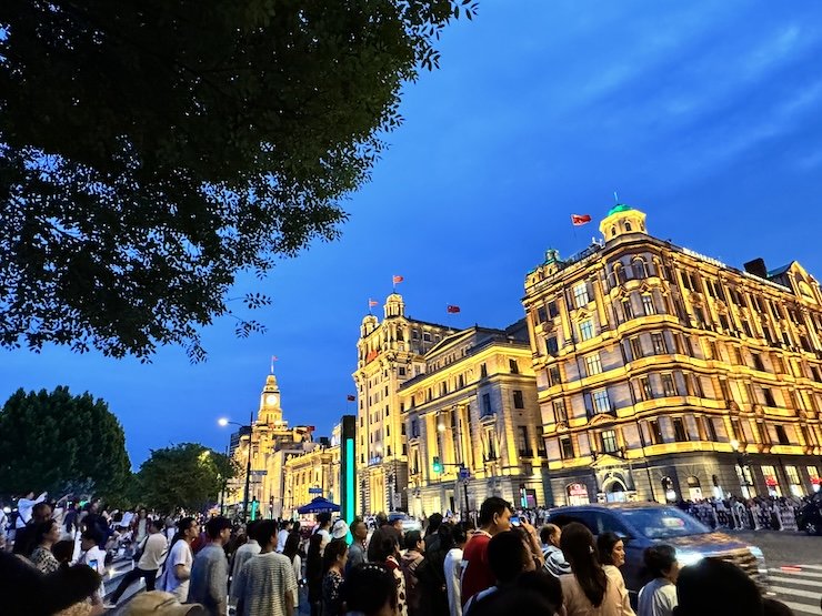 The Bund Shanghai at Night