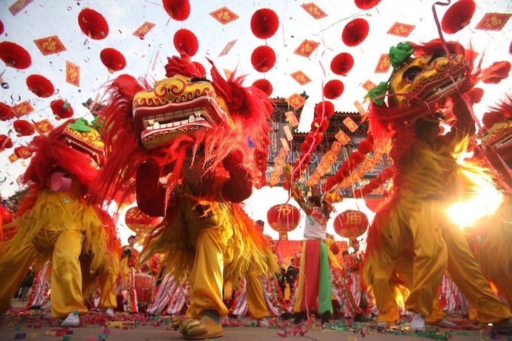 Dragon Dance Celebrations in China Dragon Dance Celebrations in China