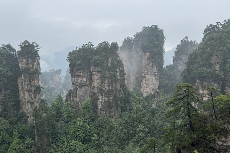 Zhangjiajie National Forest in Spring